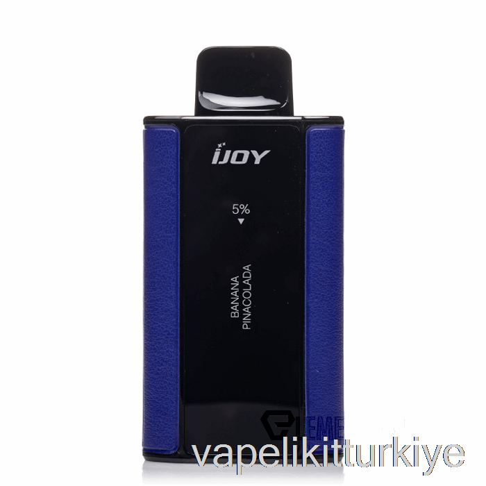 Vape Likit Ijoy Kaptan 10000 Tek Kullanımlık Muz Pinacolada